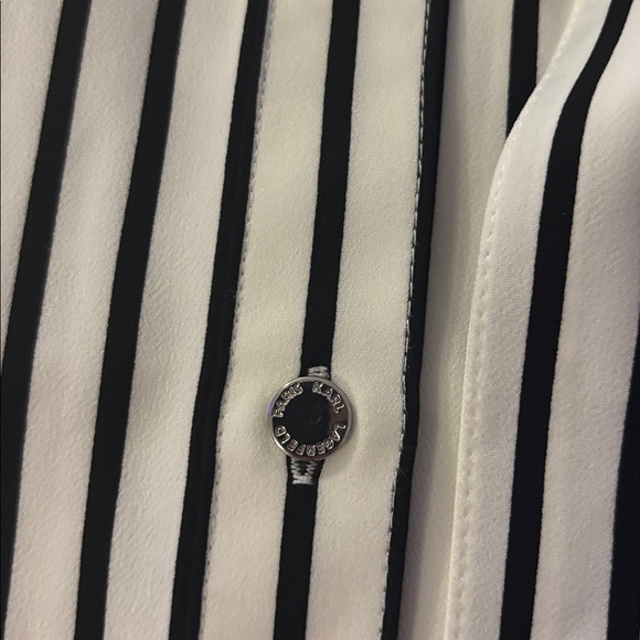 Karl Lagerfeld Paris Fit & Flare Dress - Picture 3 of 6